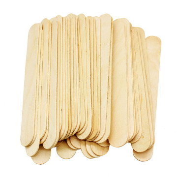 50x Disposable Waxing Wooden Tongue Depressor Body Hair Removal Stick Tongue Depressor