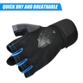 Short Finger Gloves Outdoor Sports Full Wrist Protection Gloves Half Finger Fitness Gloves Breathable Gloves Gym Workout