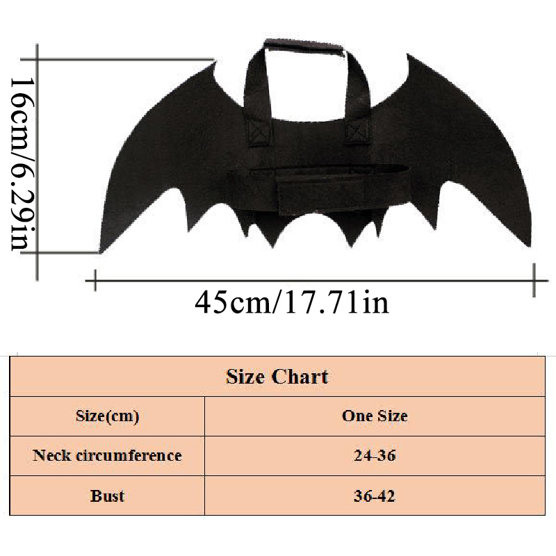 New Cute Halloween Cat Costume Pet Cat Bat black Wings Pet Dress Up Jewelry 2019 high quality Halloween Decorations