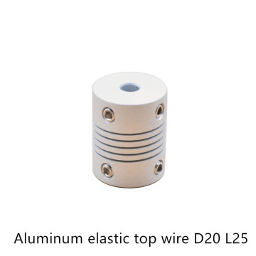 3D Printer Parts D20 L25 Stepper Motor Aluminum Alloy Z Axis Flexible Coupling Coupler Shaft Couplings 8mm*8mm 8mmx10mm