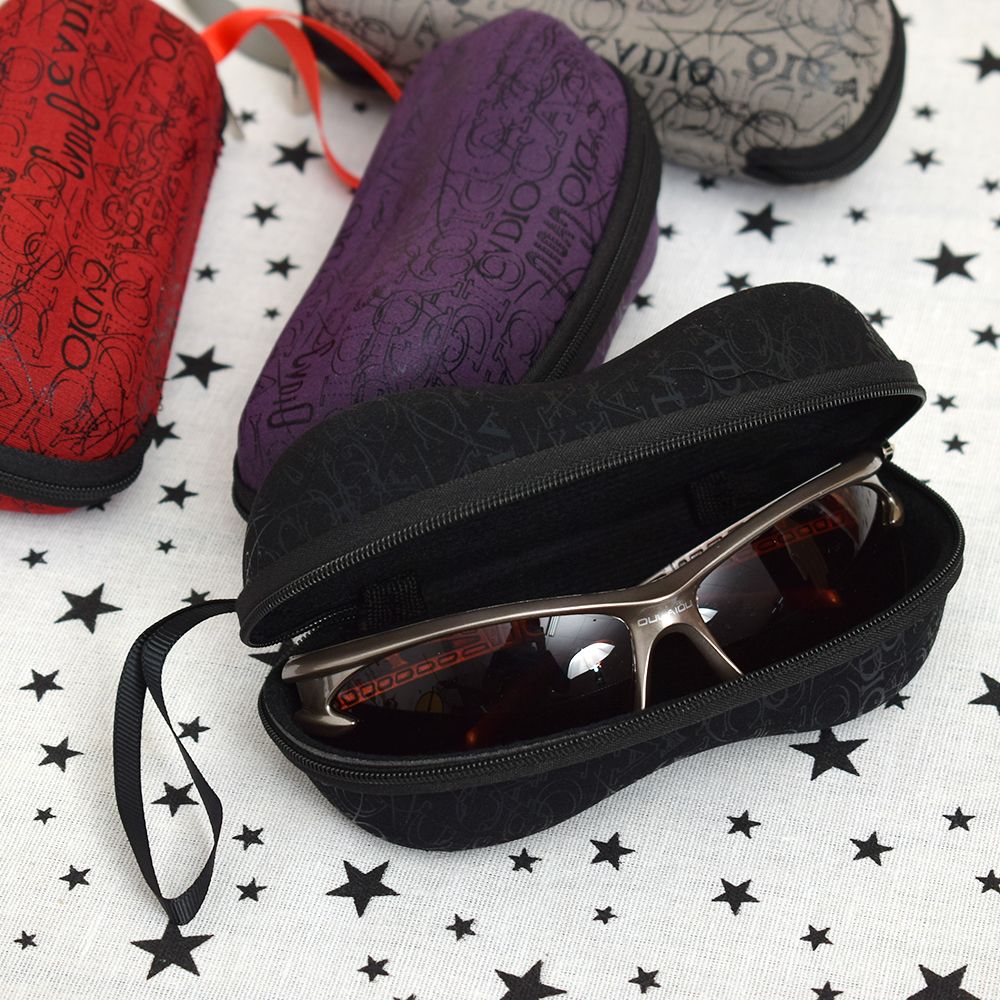 Zipper EVA Peanut Pattern Sunglasses Hard Case Women Men Portable Holder Protector Box 1PC Fashion New Hot Eyewear Accessory