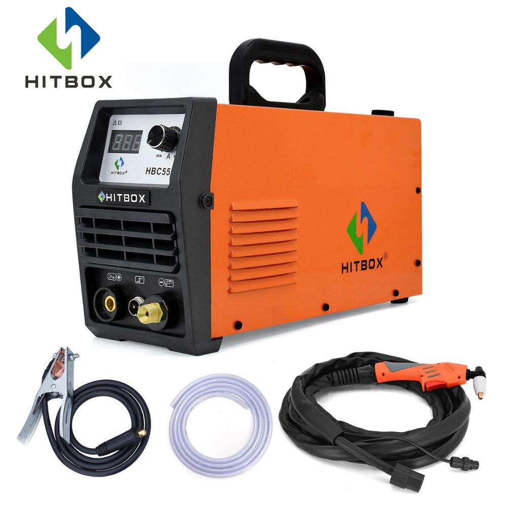 HITBOX Plasma Cutter Series CT520 HBC5500 Cut40 Cutting Machine Functional Cutter Cut Tig Arc 3 in 1 220V Professional Cutter