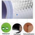 DIY Waterproof Foil Stickers Anti-oil Wrap Bathroom Kitchen Self-adhesive Plaid Wall Paper Tile Wall Stickers Wall Sticker