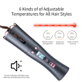 Automatic Hair Curler USB Charging Curling Iron Wireless LCD Digital Display Hair Curlers Rollers Machine Curling Irons Crimper