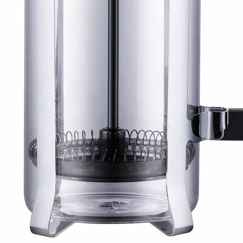 French Press Coffee/ Tea Brewer Coffee Pot Coffee Maker Kettle 1000ML Stainless Steel Glass for Coffee Drinkware
