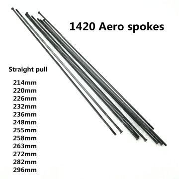 10 pcs/lot Pillar 1420 Straight Pull Aero Spokes 214 220 224 228 238 242 250 255 258 262 268 270 272 278 280 285 288 292 296 mm