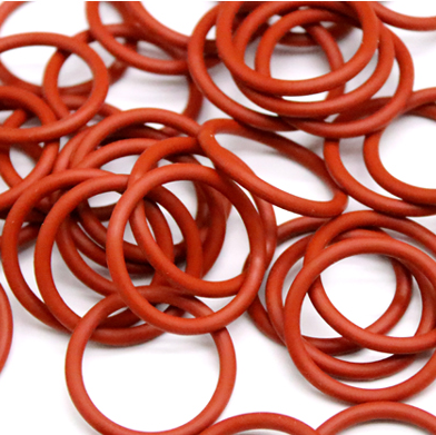 10pcs Red Silicone O Ring Gasket CS 3mm OD 10 ~ 70mm FoodGrade Waterproof Washer Rubber Insulated Round Shape Seal Thickness 5mm