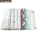 12 Designs 100% Cotton Fabric TERAMILA Bedding Patchwork Cloth For Quilting Tissu Sewing Diy Material Home Textile