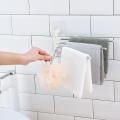 Stainless Steel Kitchen Rag Holder Wall Hanging Bathroom Toilet Towel Hang Shelf Arbitrary Placement Wiping Clean Life