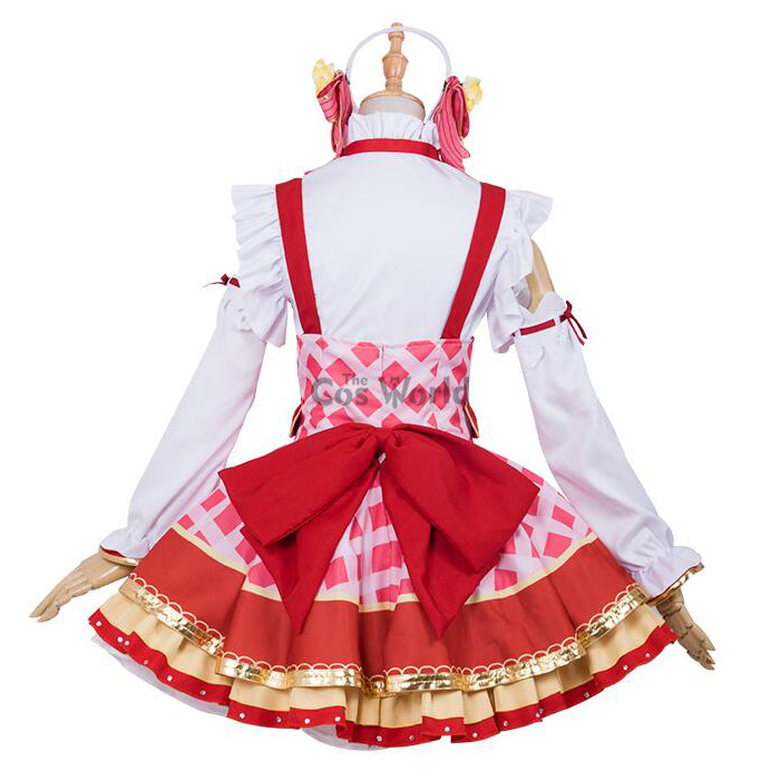 Love Live School Idol Project Yazawa Nico Flower Bouquet Dress Uniform Outfit Anime Cosplay Costumes