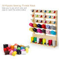 Wall Mounted 30 Spools Sewing Thread Holder