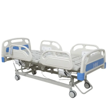 Hospital Bed With Wheels And Central Brake