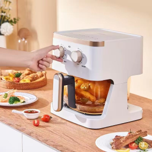 Smart temperature control air fryer