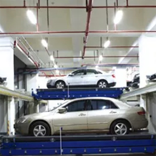 fully automated parking garage