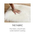 Love Heart Rugs Shaggy Carpet Artificial Wool Sheepskin Hairy Mat Faux Fluffy Mats For Living Room Kid Room 30x40cm