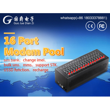 FIMT 16 port gsm modem with 16 sim card slots for bulk sms sending