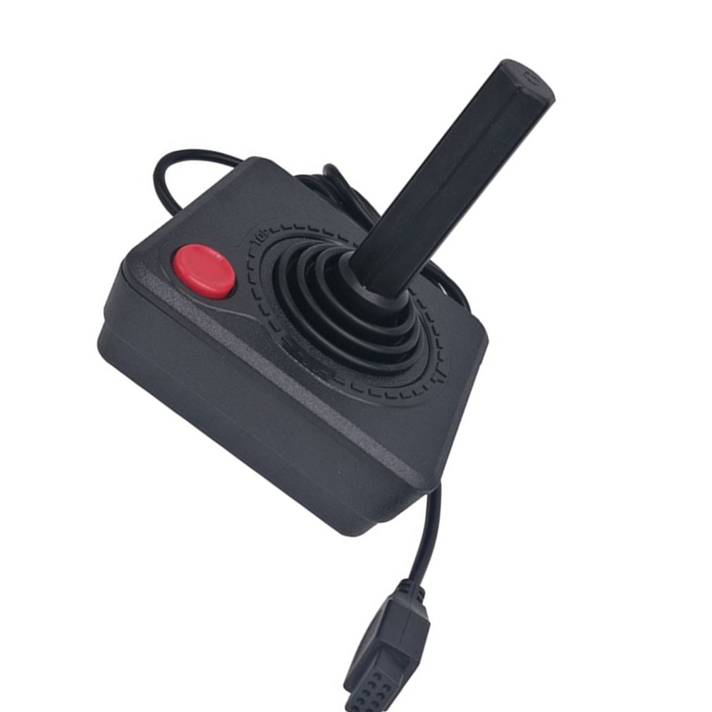 Upgraded 1.5M Gaming Joystick Controller For Atari 2600 game rocker With 4-way Lever And Single Action Button Retro Gamepad