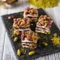 Amazing Turkish Double Pistachio Luxury %100 Hand Made Turkish Delight Candy Delicious Gourmet Sweet 450 grams