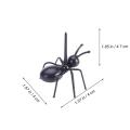 6 pcs Food Picks Plastic Ants Decorative Creative Toothpick Party Supplies Tableware Fruit Forks for Picnic Lunchbox