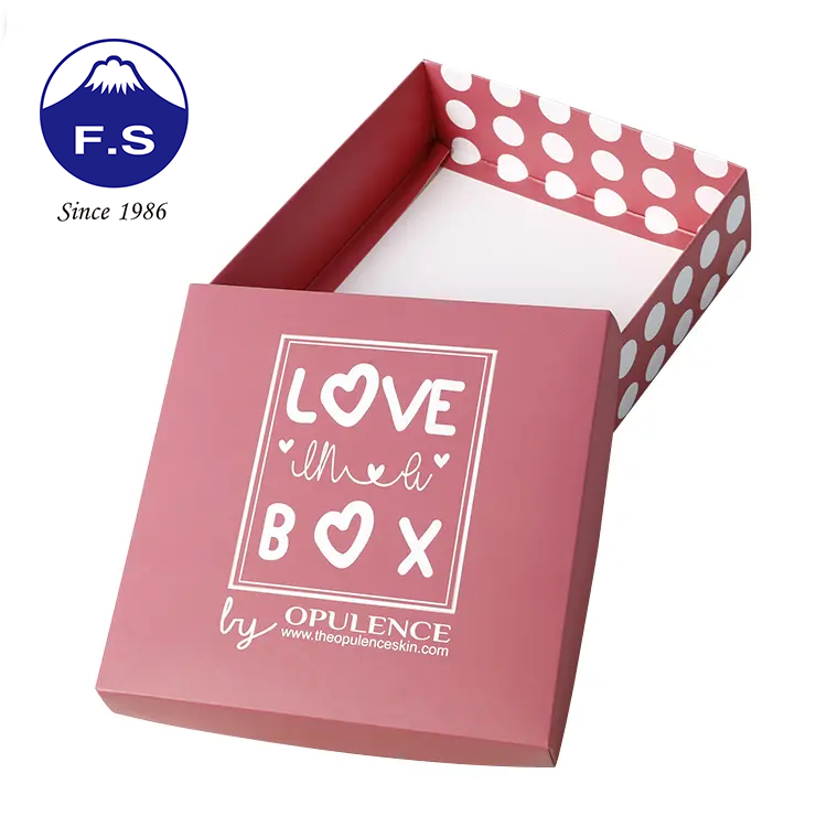 Hardcover Gift Box For Present Printed Outside