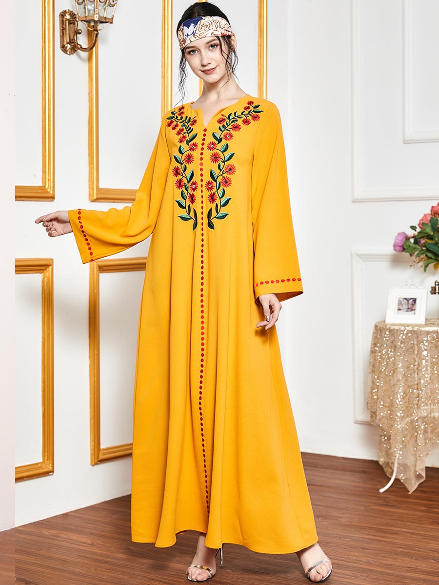 Dubai Abaya Turkey Hijab Muslim Dress African Maxi Dresses Islam Clothing Abayas For Women Robe Musulmana De Moda Femme Vestidos