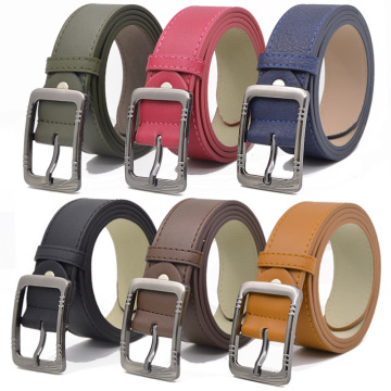 New Children Leather Belts 3.3cm Fashion Pu Leather Belts Boys Girls Kid Waist Strap Waistband for Jeans high-quality goods Belt