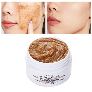 Exfoliating Facial Mask Body Hands Scrub Honey Brown Sugar Nicotinamide Gentle Cleansing Dead Skin Moisturizing For Face Masks P