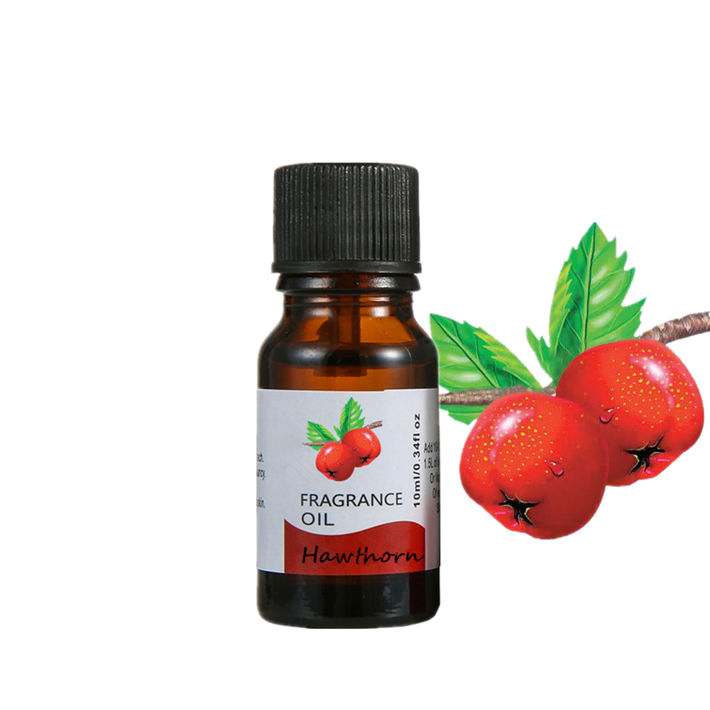 Fresh Hawthorn Fragrance Oil 10ml Oil Flower Fruit Essential Oil Grape Passion Fruit Pineapple Gitrus Orange Blossom