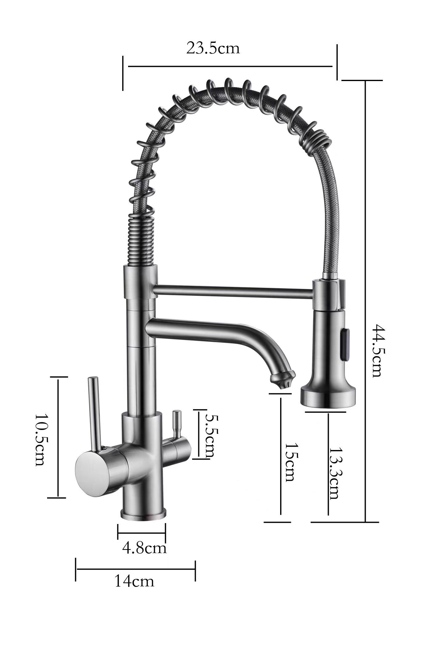 Introducing the Revolutionary Pull-Out Kitchen Faucet with Integrated ...