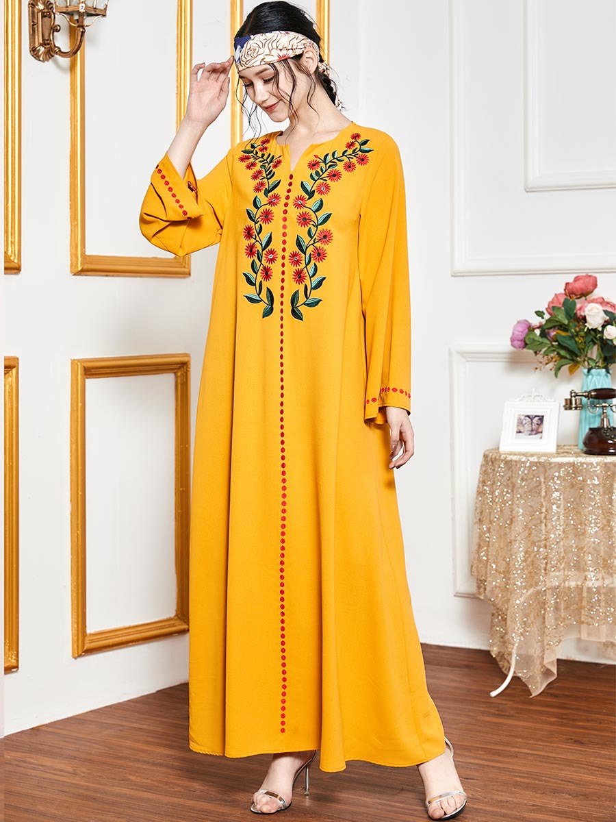 Dubai Abaya Turkey Hijab Muslim Dress African Maxi Dresses Islam Clothing Abayas For Women Robe Musulmana De Moda Femme Vestidos