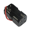 4 AA Battery Holder Double with Wire leads