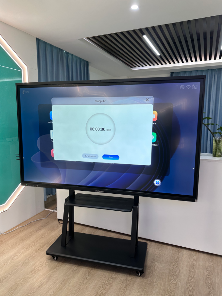 Encrypted wireless screen mirroring on smart board for secure corporate meetings
