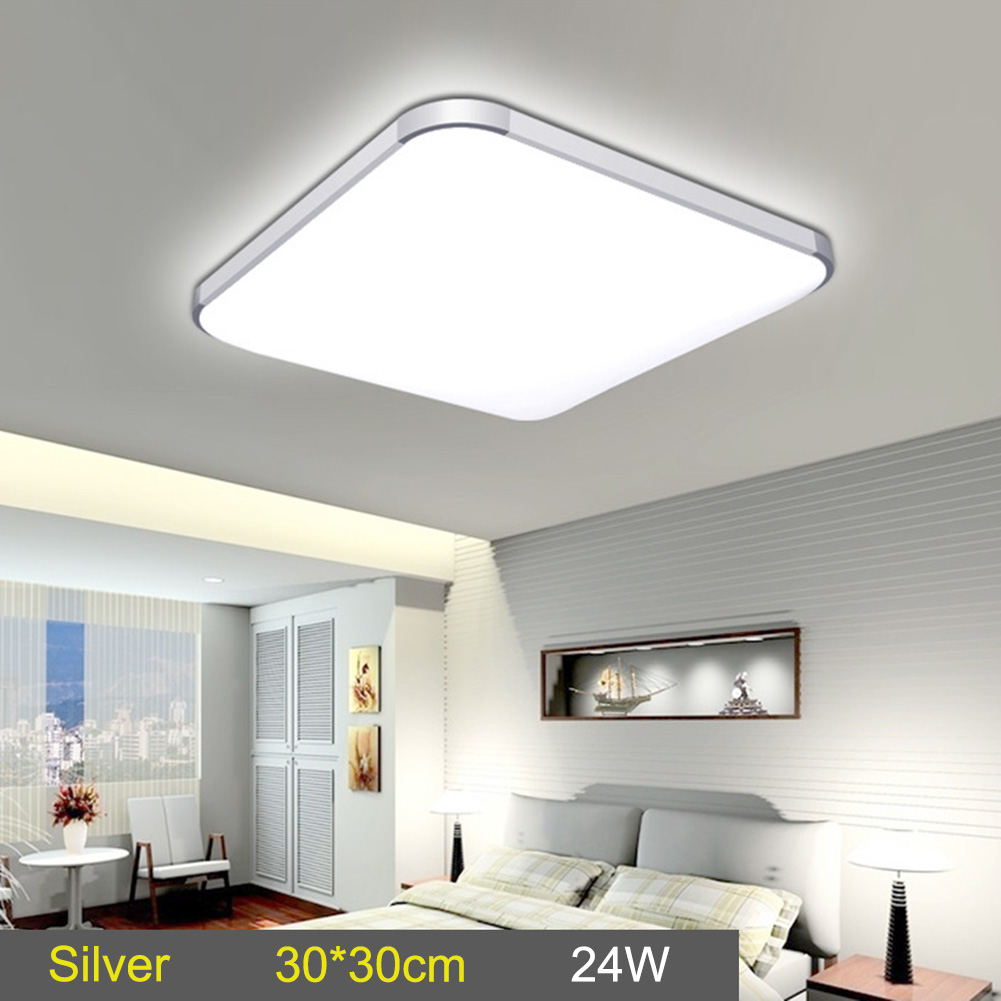 LED Ceiling Down Light Lamp 24W Square Energy Saving For Bedroom Living Room MAL999