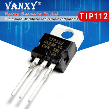 10pcs TIP112 TO-220 TIP112TU TO220 Darlington Transistors