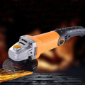 220V Multifunctional Angle Grinder Speed Adjustment Long Handle Metal Wood Stone Cutting Sanding Polishing Grinding