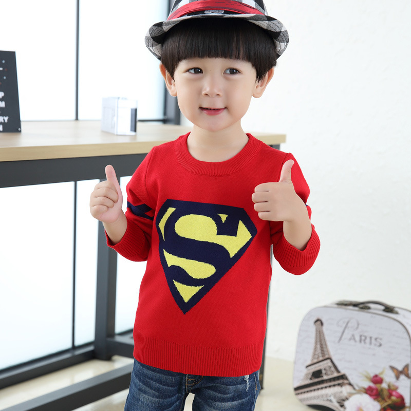New Autumn Baby Boys Sweater Toddler Boys O-Neck Jumper Knitwear Long-Sleeve Cotton Cardigans Children Clothes Kids Sweater Coat