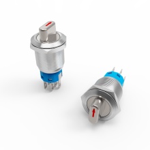 19mm Metal Rotary Switches with TUV Certification