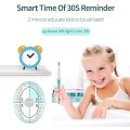 Seago Kids' Electric Toothbrush Powered Battery Smart Timer ToothBrush Soft Bristle Brush Head Kids Oral Care Colorful LED