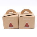 Likable Kraft Paper Box Christmas Eve Apple Box Bake West Point Boxes simple and fresh Dust-proof Home Organization High Sales