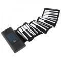 88 Keys Roll Up Electronic Piano Rechargeable Silicone Flexible Keyboard Organ Built-in 2 Speakers Support MIDI Bluetooth