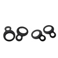 4 Pcs Stainless Steel Tie Down Strap Rings For Motorbike Dirt Bike UTV Universal for Attaching tie-downs To Triple Clamps