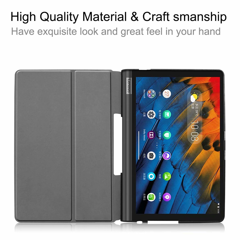 Tablet case for Lenovo Yoga Tab 5 YT-X705F smart tablet cover for Lenovo Yoga smart Tab 5 slim lenovo yoga tab 5 case cover capa