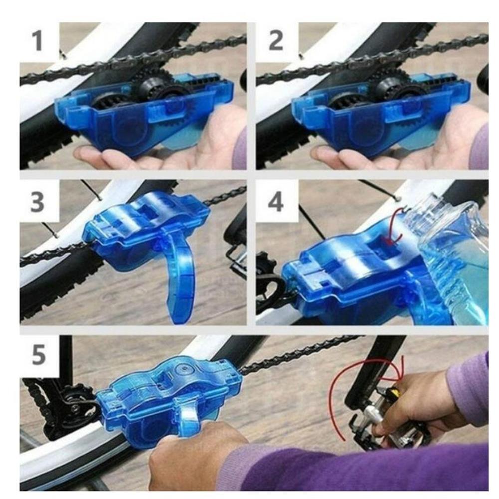 Bicycle Cleaning Wash Chain Device Cleaner Tool Bike Accessories Tools Conservation Maintenance Biking Equipment