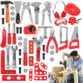 49PCS/Set Garden Tools Toys Children Repair Tool Environmental Plastic Pretend Play Engineering Maintenance Tools Toys Gifts