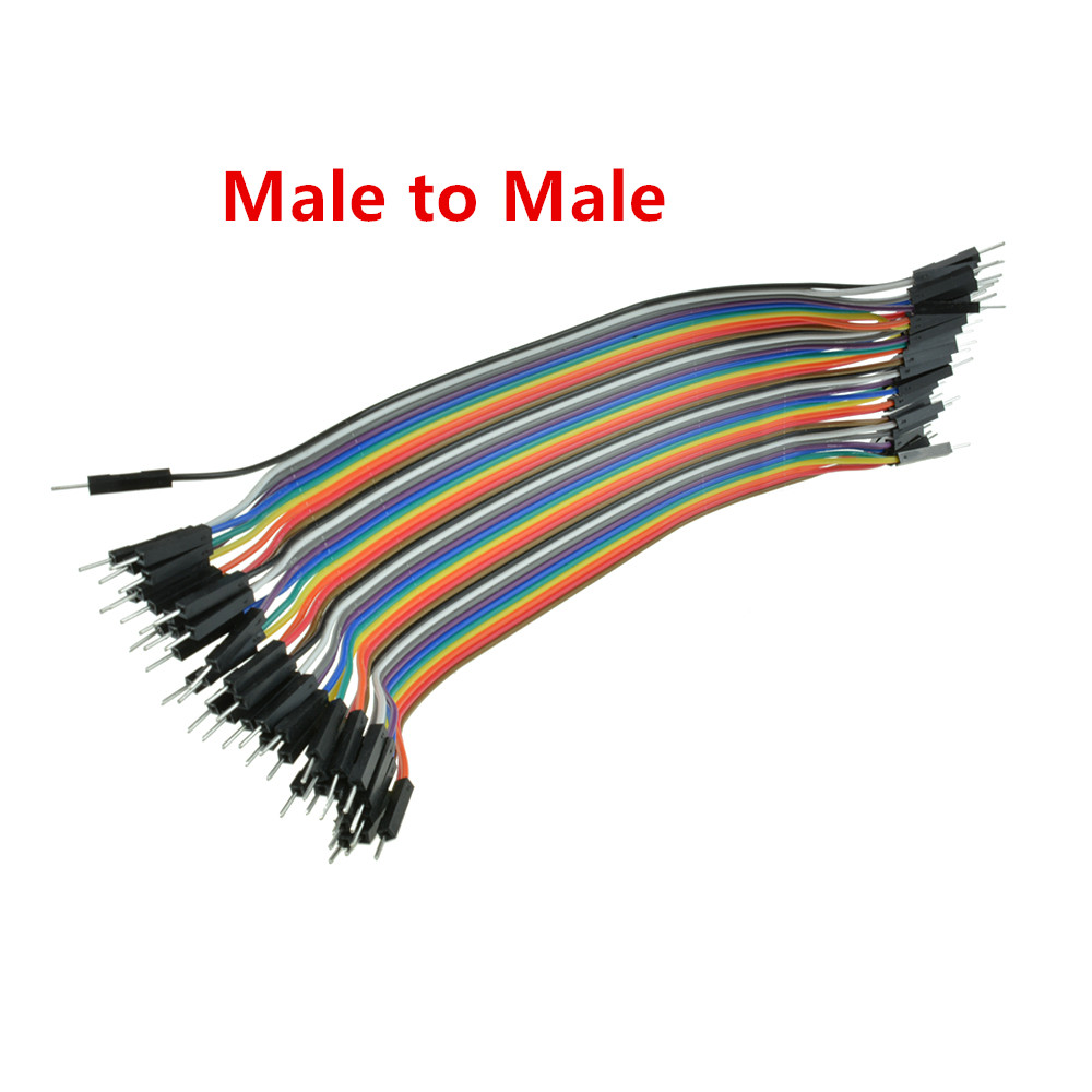 10CM 20CM 40CM 40 Pin 2.54mm dupont Cable Jumper Line wire Male to Male Female to Male Female Jumper Wire eclectic Cable cord