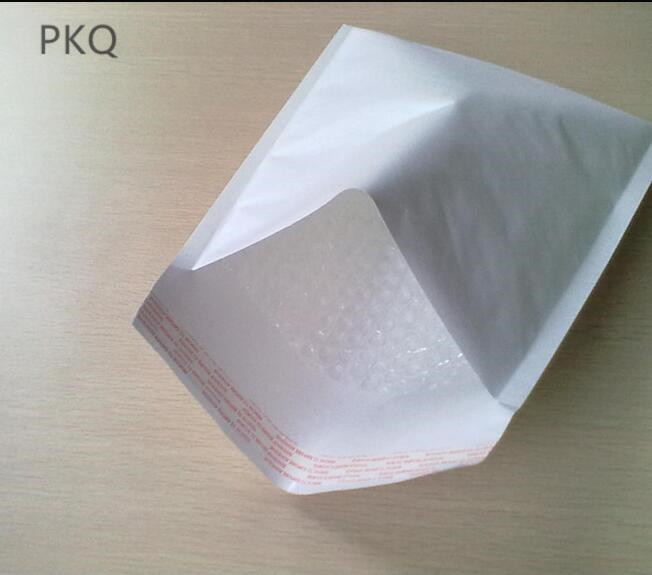 white paper Bubble Mailer Padded Envelopes White Paper Packaging Shipping Bags blank white Bubble Mailing Envelope Courier Bags