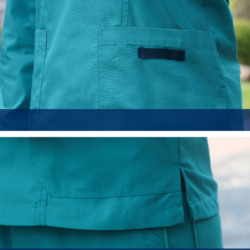 Medical Hoodies Nurse Uniform Tops Hospital Warm Ups Hoodies Sporty 3 Colors Long Sleeves Doctor Tops Knitted Infinity Top