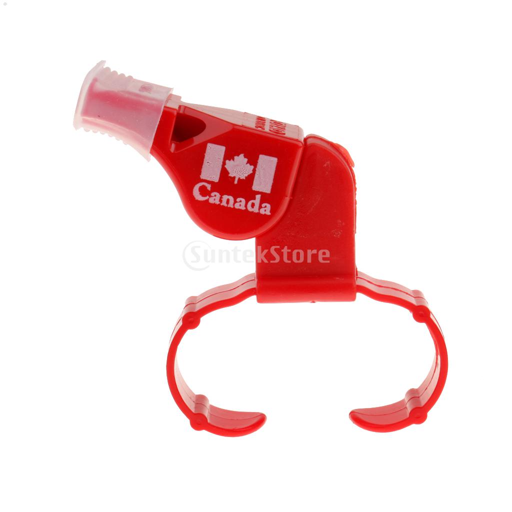 Plastic Official Sports Finger Grip Whistle Hockey Soccer Referee Fingergrip