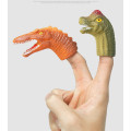 5PCS Fun Little Toys Dinosaur Head Finger Puppets Party Favors Finger Kids Educational Hand Toy акула марионетка