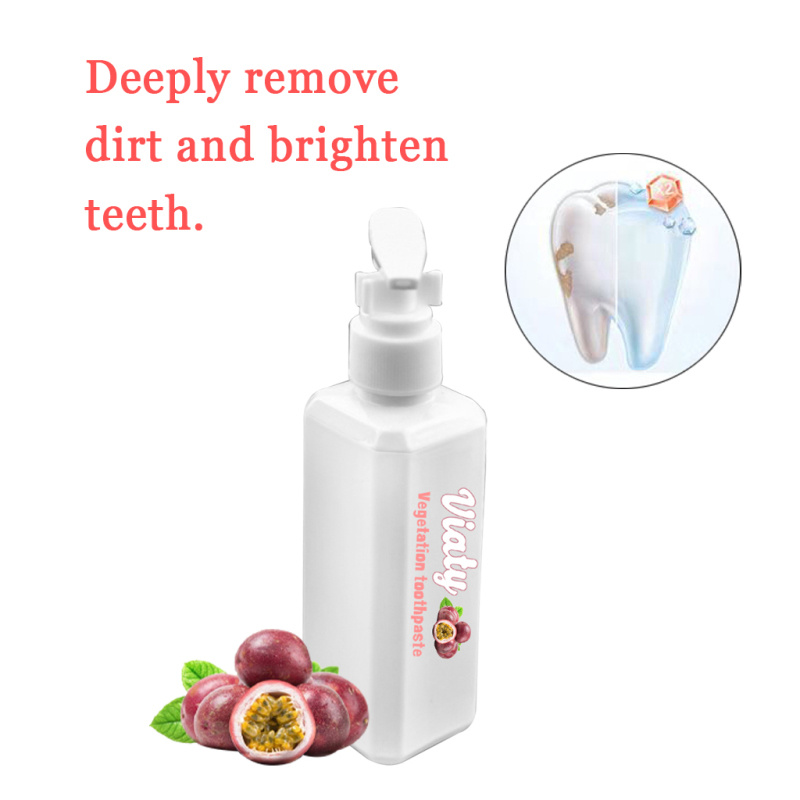 Passion Fruit Toothpaste Stain Removal Whitening Toothpaste Fight Bleeding Gums Fresh Children Adults TSLM1